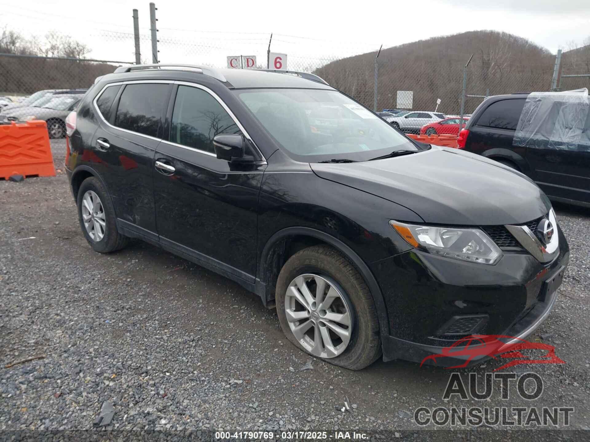 NISSAN ROGUE 2014 - 5N1AT2MK6EC801326