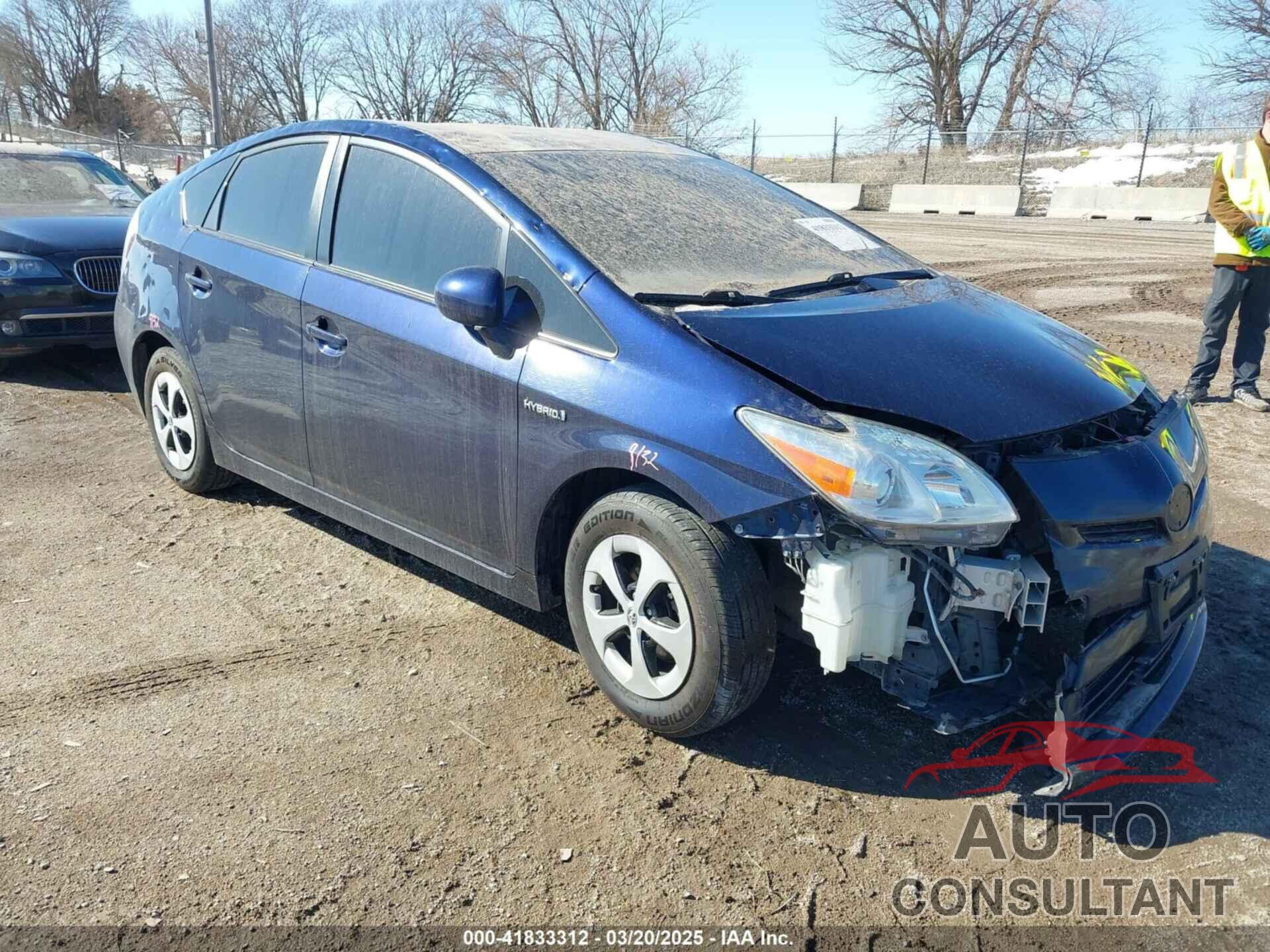 TOYOTA PRIUS 2014 - JTDKN3DU2E0392589