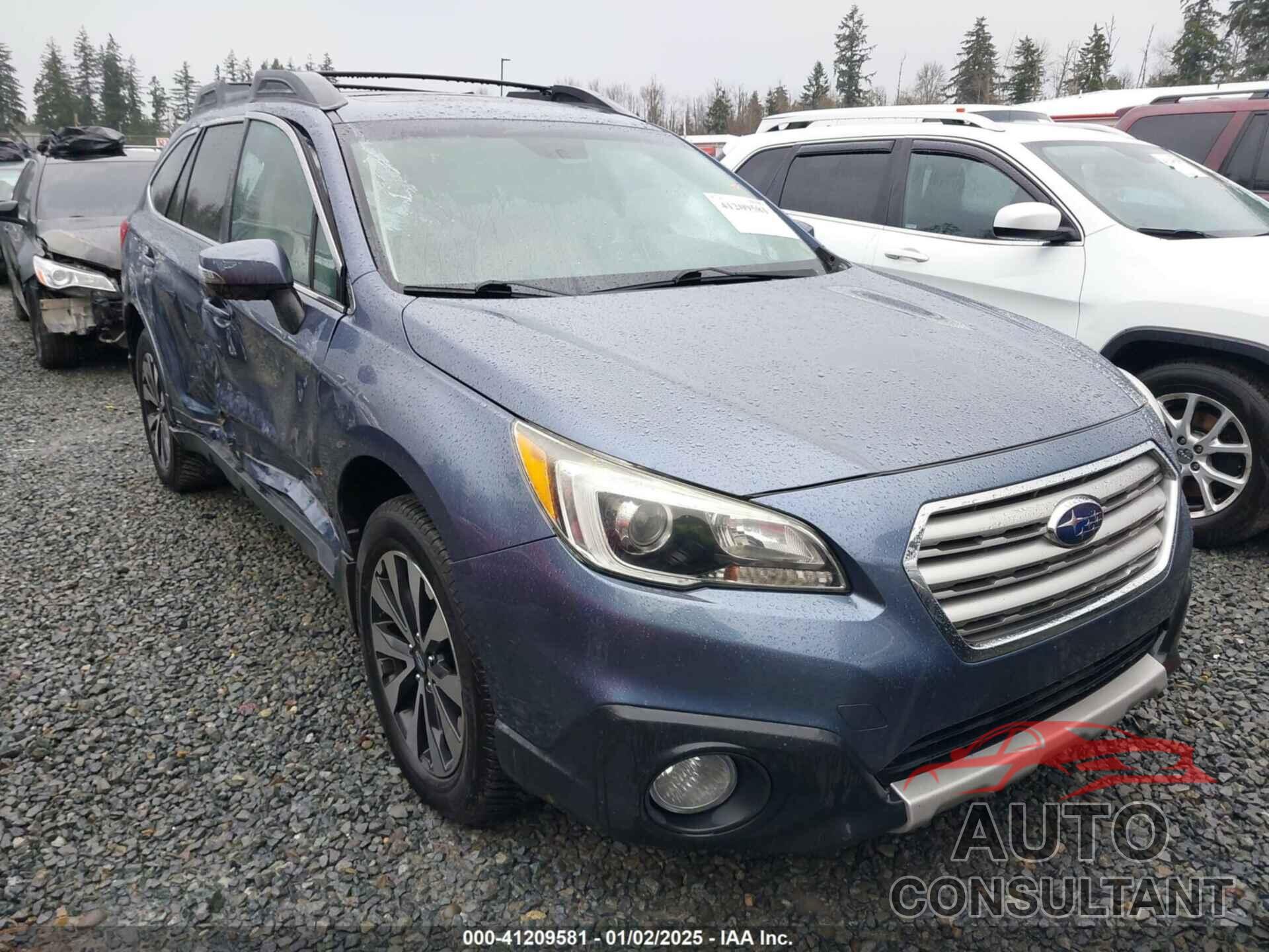 SUBARU OUTBACK 2016 - 4S4BSALC3G3343081