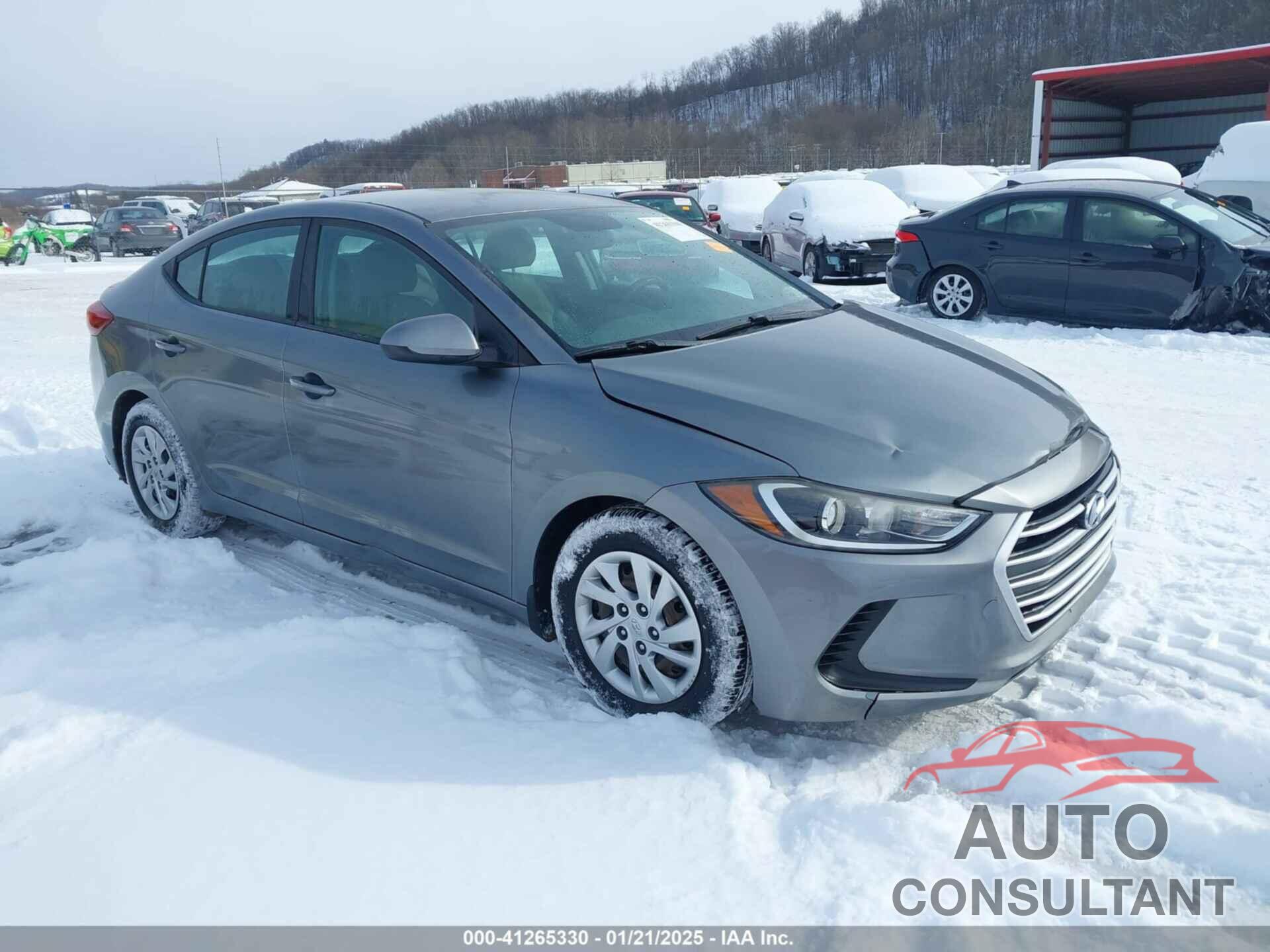 HYUNDAI ELANTRA 2017 - KMHD74LF9HU417833