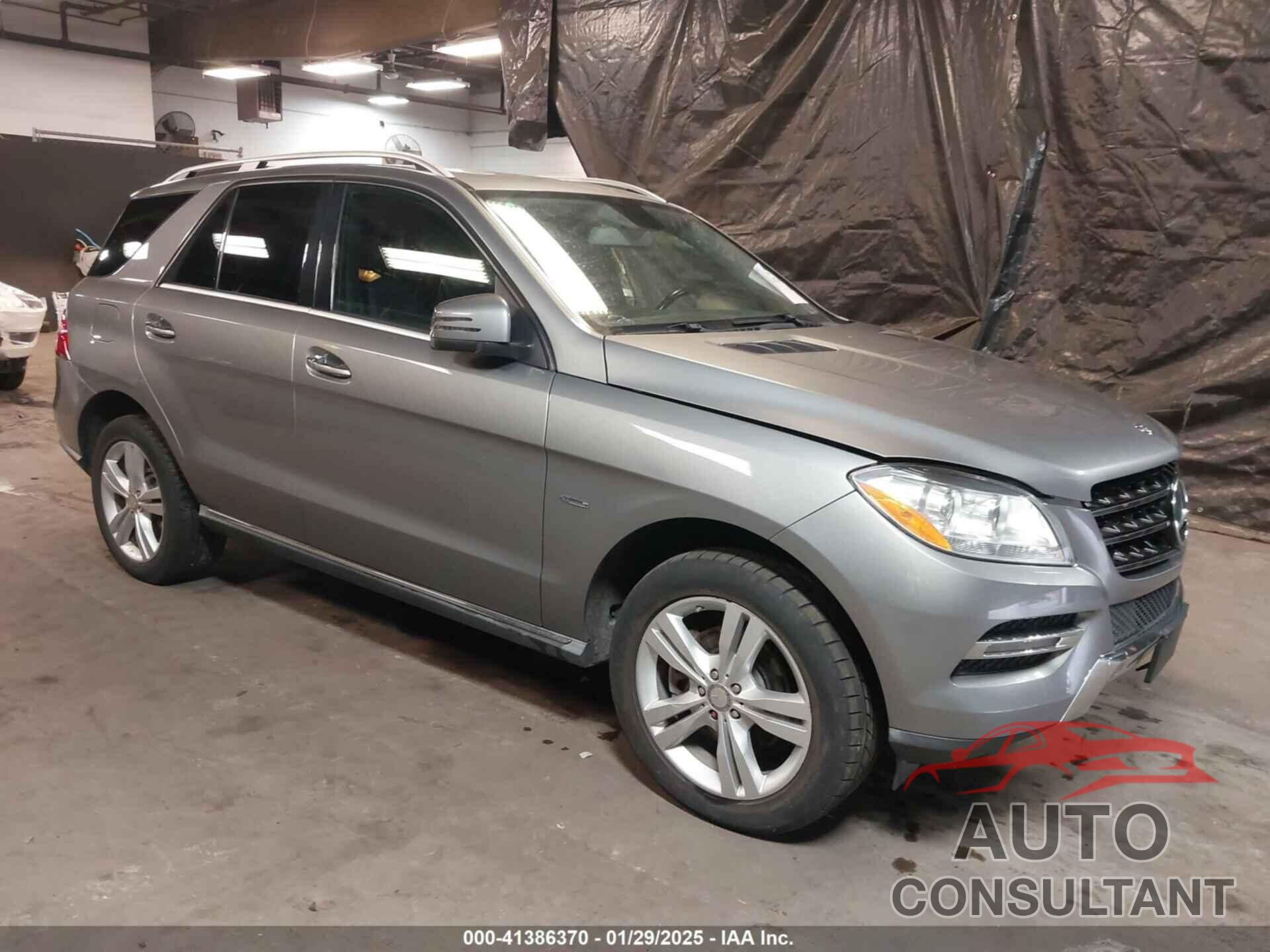 MERCEDES-BENZ ML 350 BLUETEC 2012 - 4JGDA2EB4CA016992