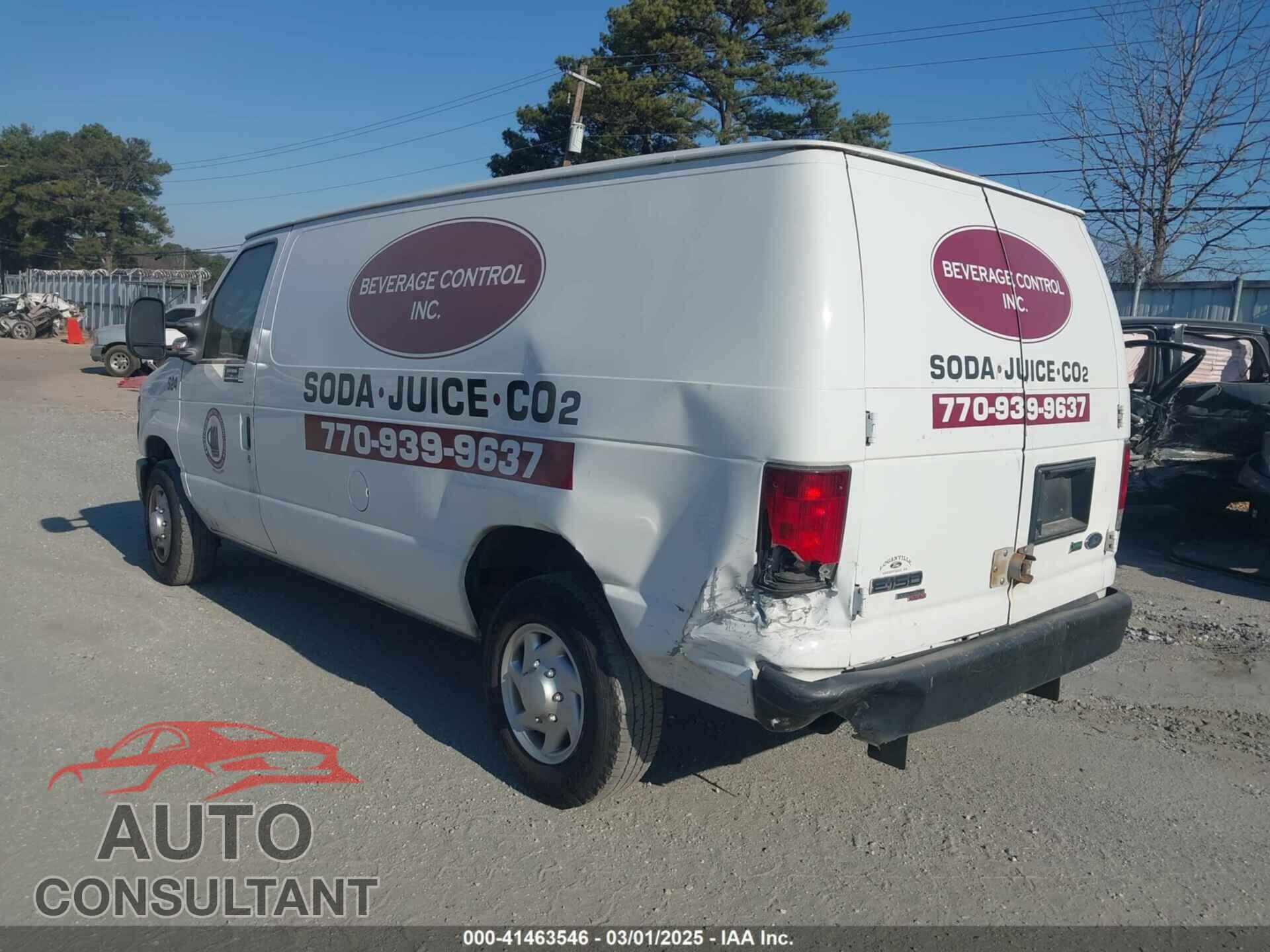 FORD E-150 2012 - 1FTNE1EW3CDA86220