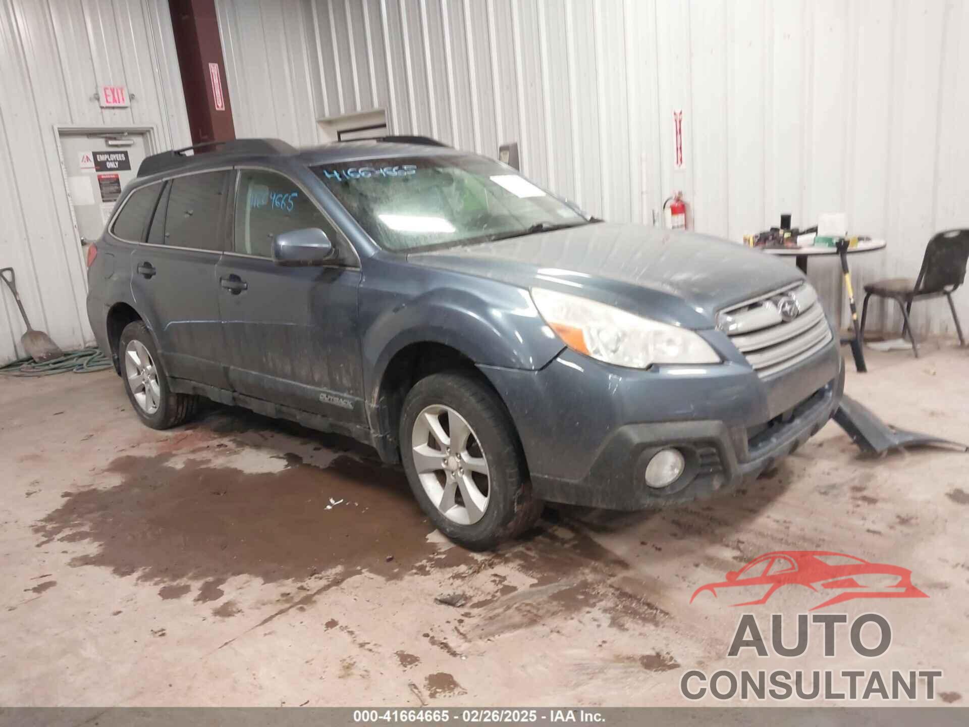 SUBARU OUTBACK 2014 - 4S4BRBCC3E3266713