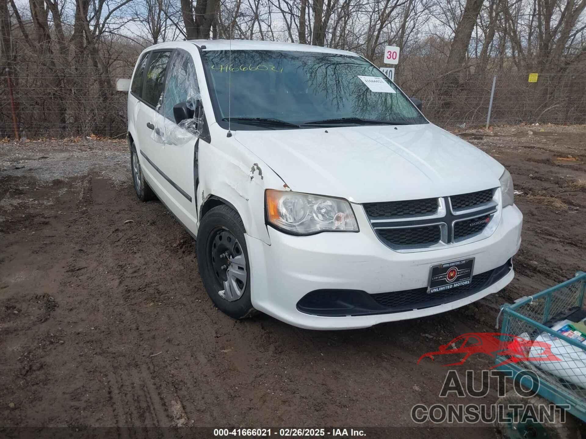 DODGE GRAND CARAVAN 2014 - 2C4RDGBG9ER283848
