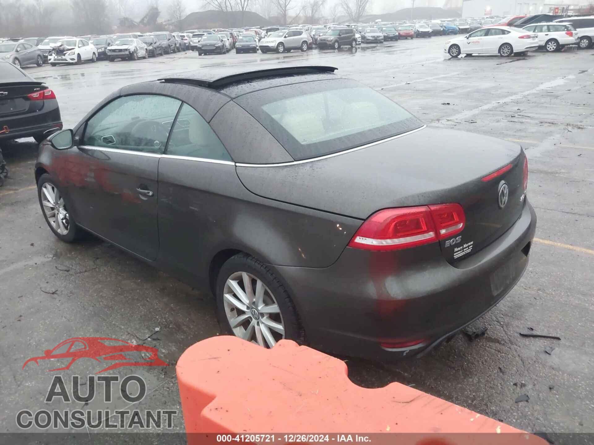 VOLKSWAGEN EOS 2012 - WVWBW7AH8CV000078