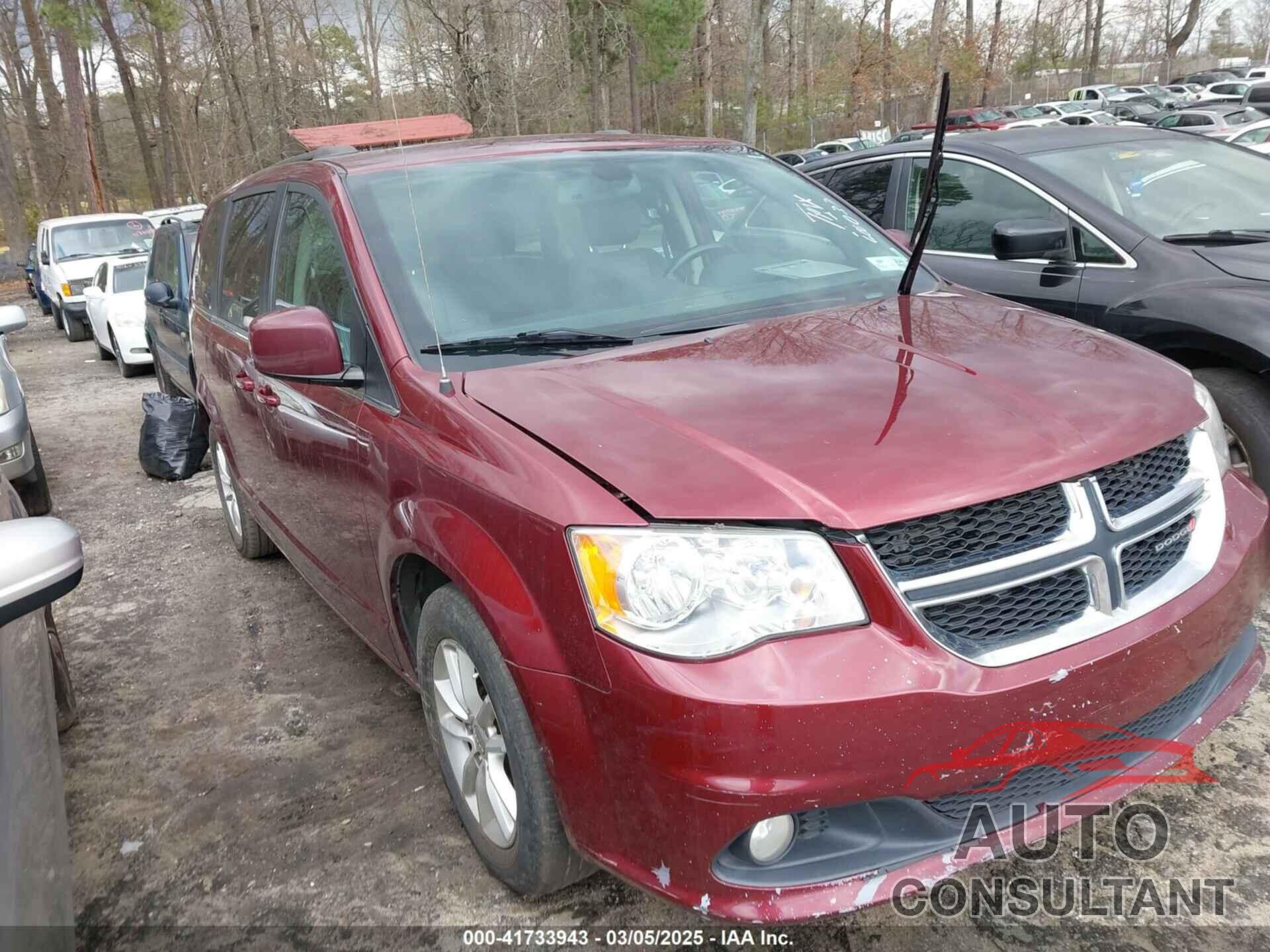 DODGE GRAND CARAVAN 2019 - 2C4RDGCG0KR600037