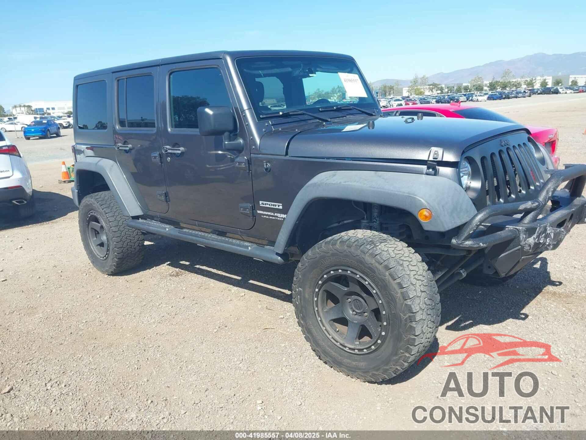 JEEP WRANGLER JK UNLIMITED 2018 - 1C4BJWDGXJL865378