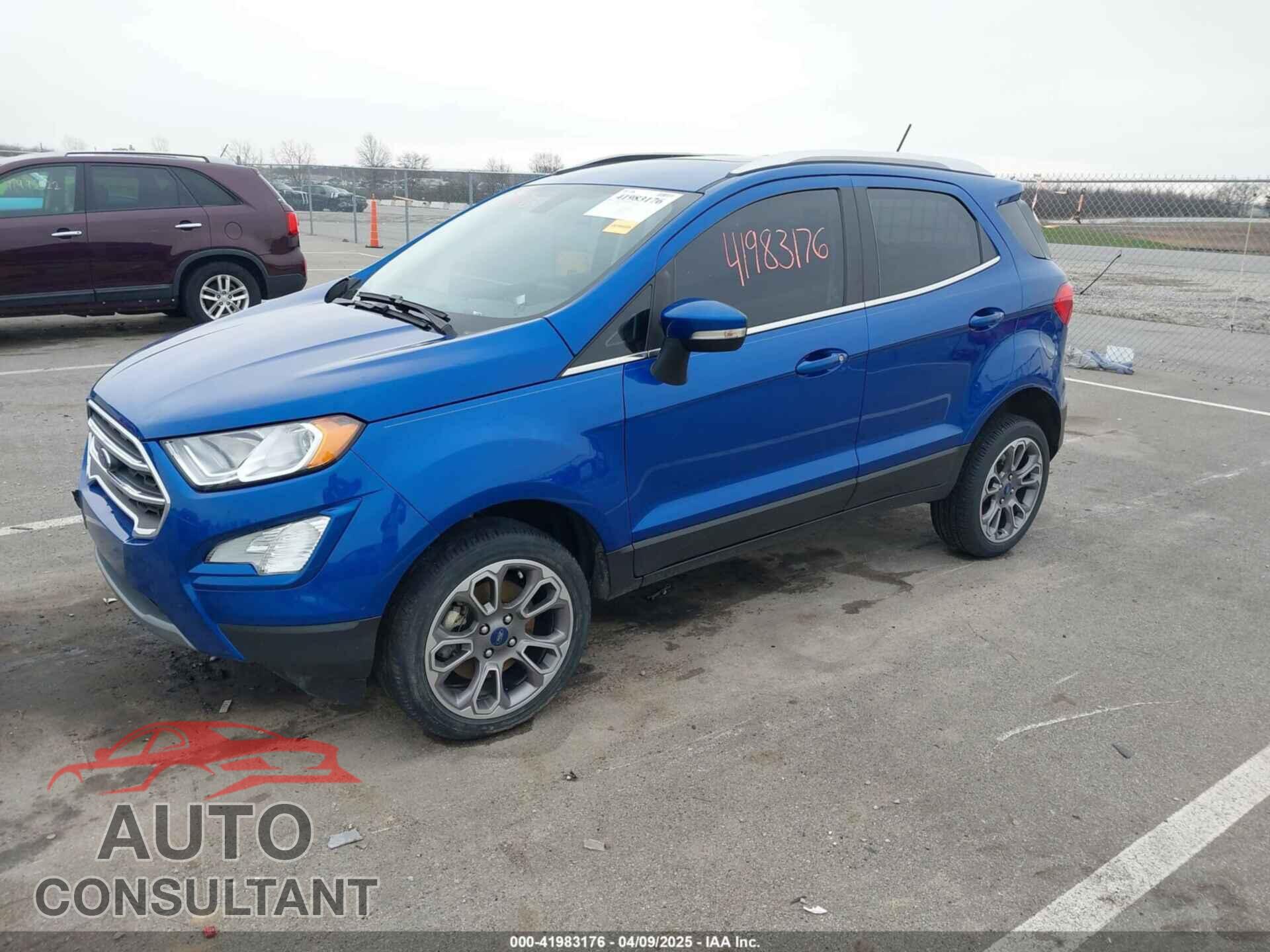 FORD ECOSPORT 2021 - MAJ6S3KL0MC401426