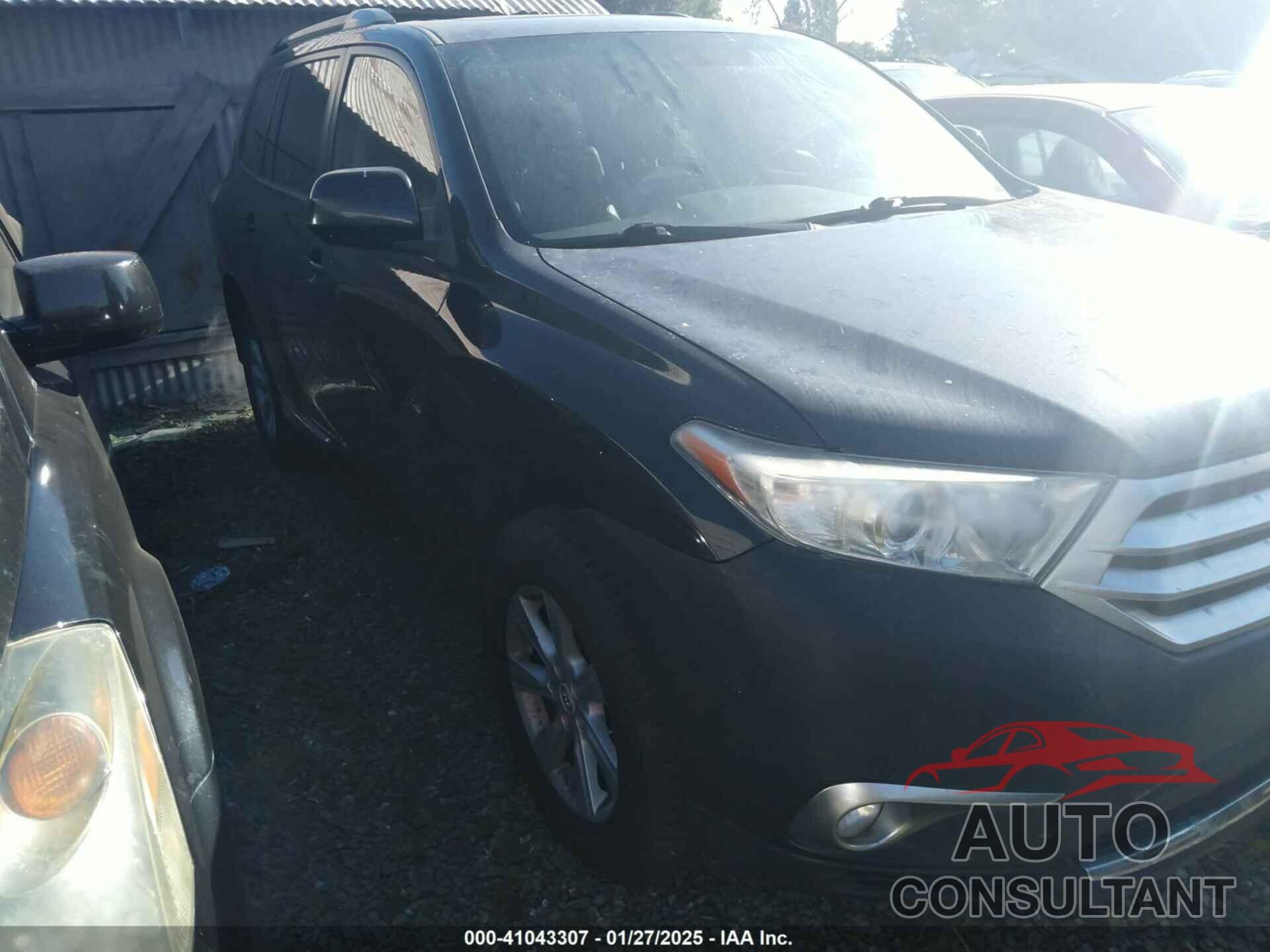 TOYOTA HIGHLANDER 2012 - 5TDBK3EH5CS131896