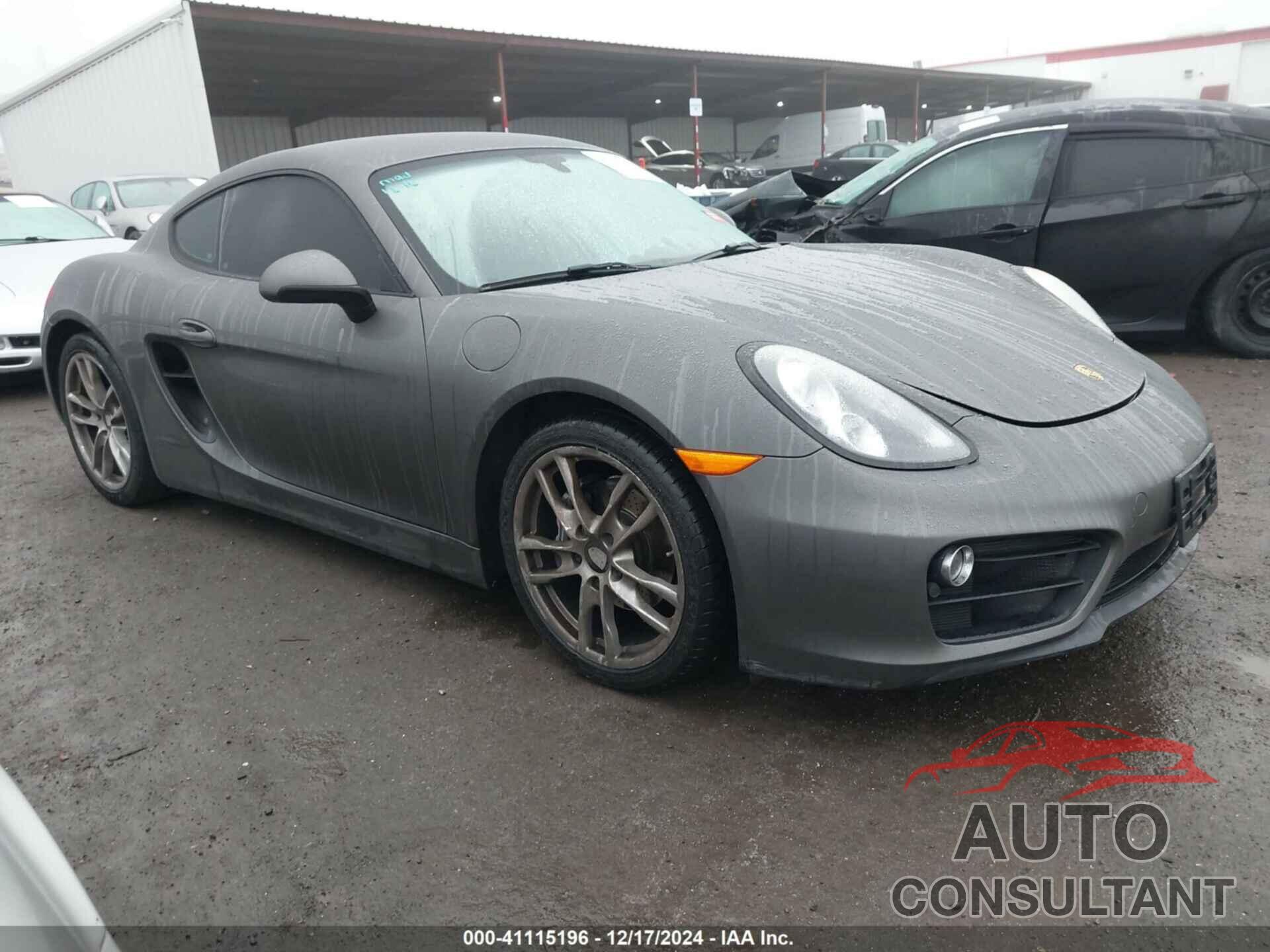 PORSCHE CAYMAN 2016 - WP0AA2A88GK171448