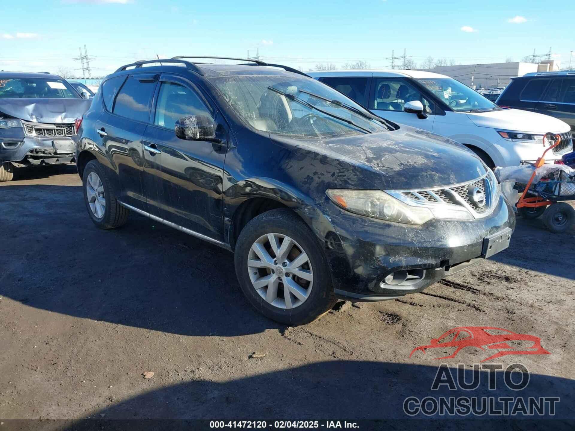 NISSAN MURANO 2012 - JN8AZ1MW9CW206969