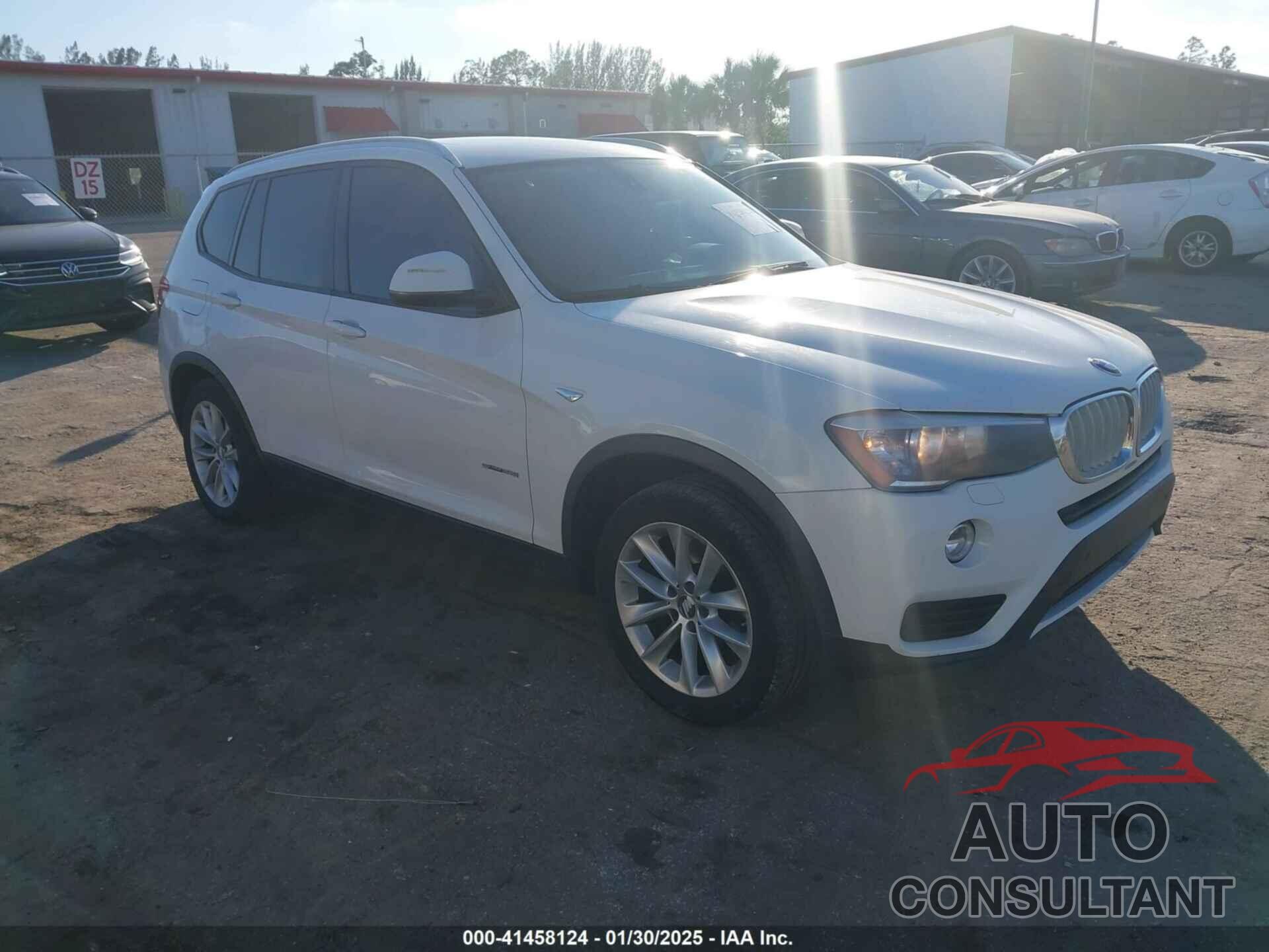 BMW X3 2015 - 5UXWZ7C5XF0F75605