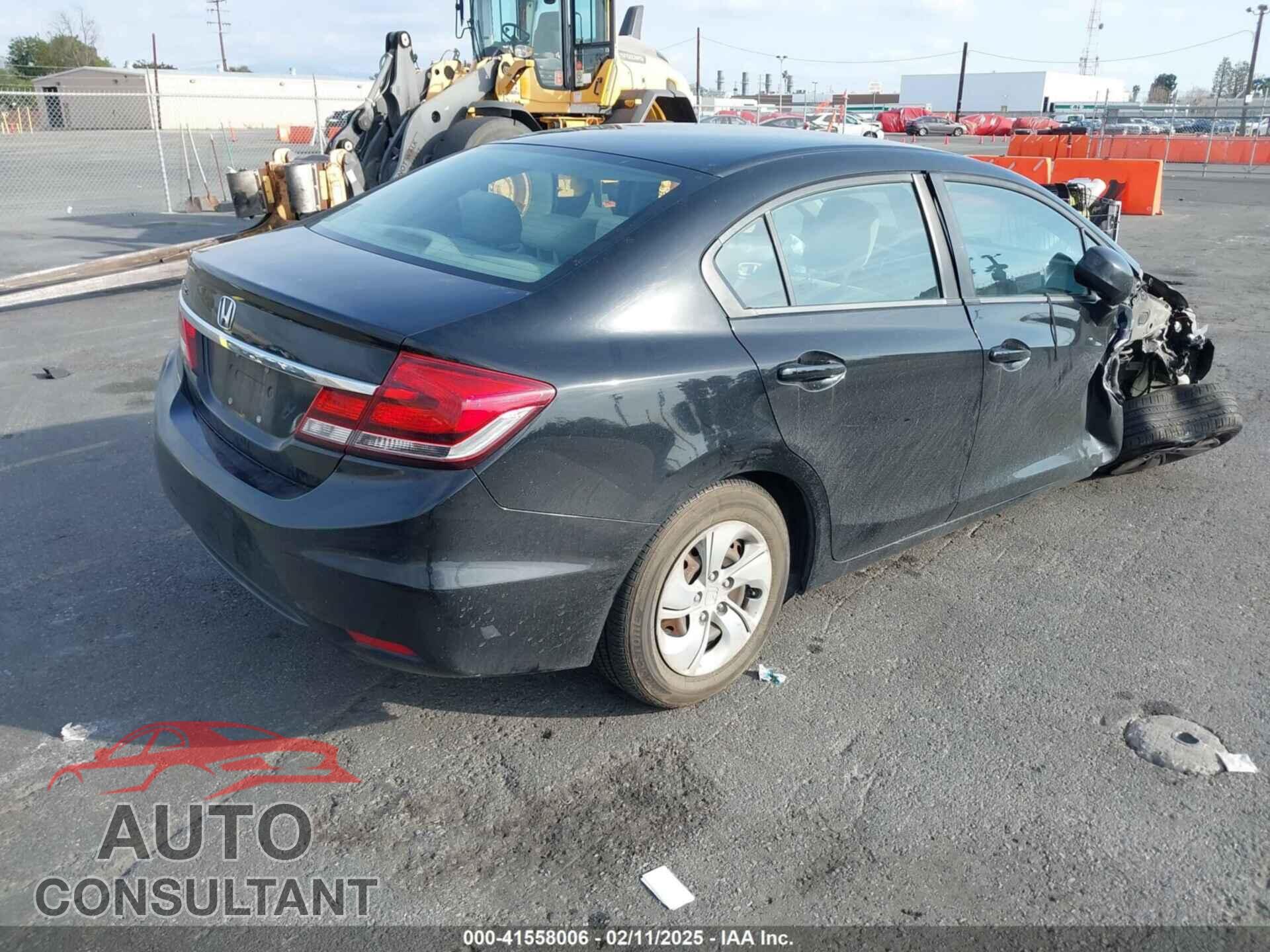 HONDA CIVIC 2013 - 19XFB2F57DE253574