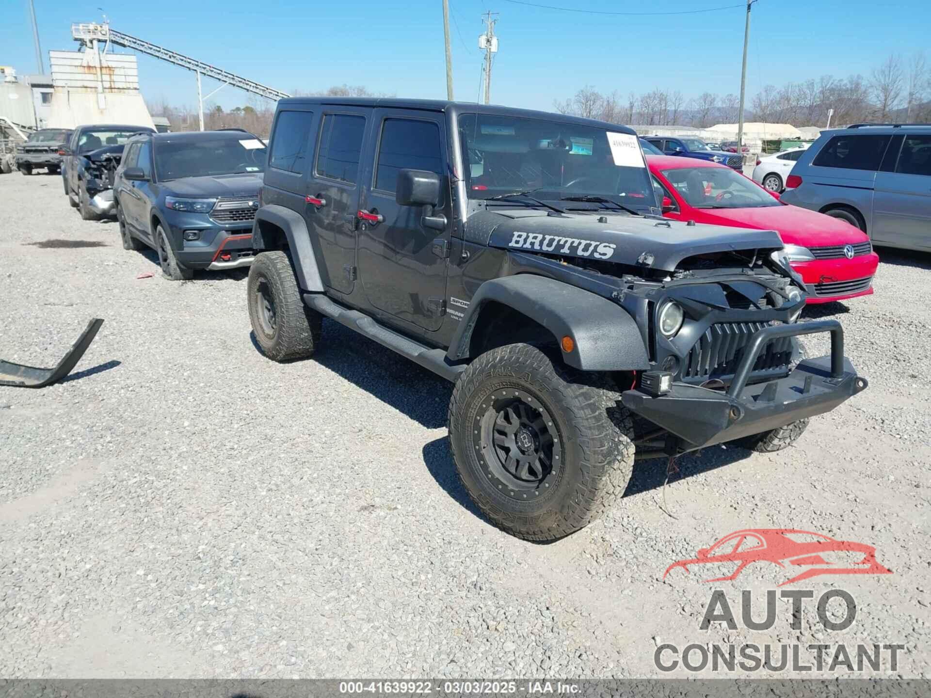 JEEP WRANGLER UNLIMITED 2017 - 1C4BJWDG2HL553856