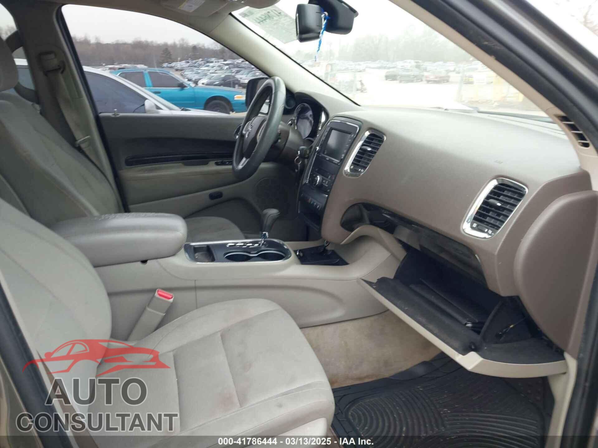 DODGE DURANGO 2012 - 1C4RDHDG8CC109035