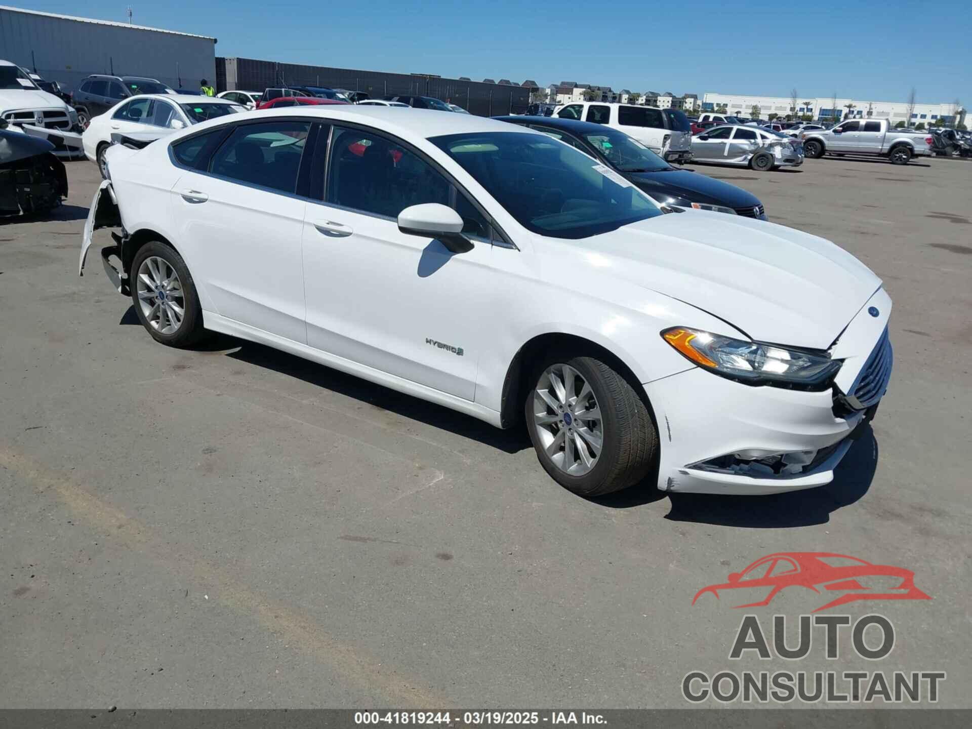 FORD FUSION HYBRID 2017 - 3FA6P0LU6HR357477