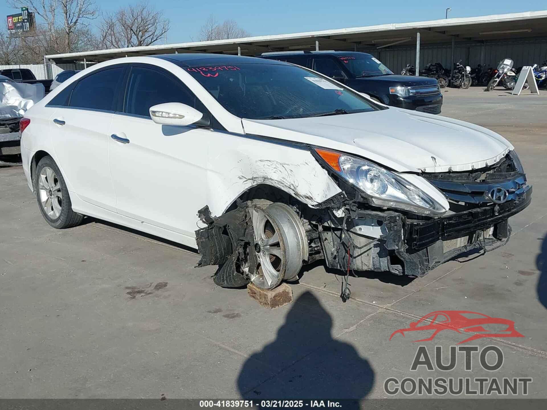 HYUNDAI SONATA 2013 - 5NPEC4ACXDH615760