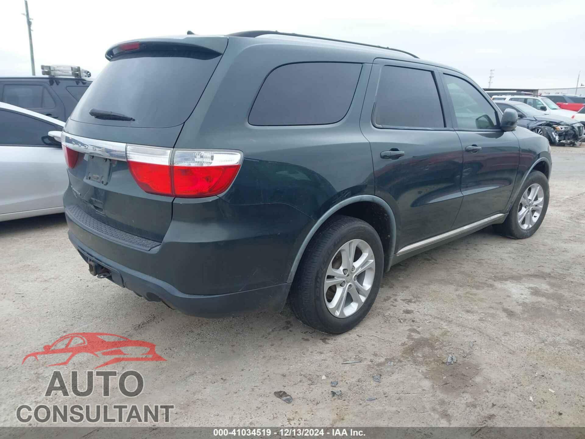 DODGE DURANGO 2011 - 1D4RD2GG7BC629785