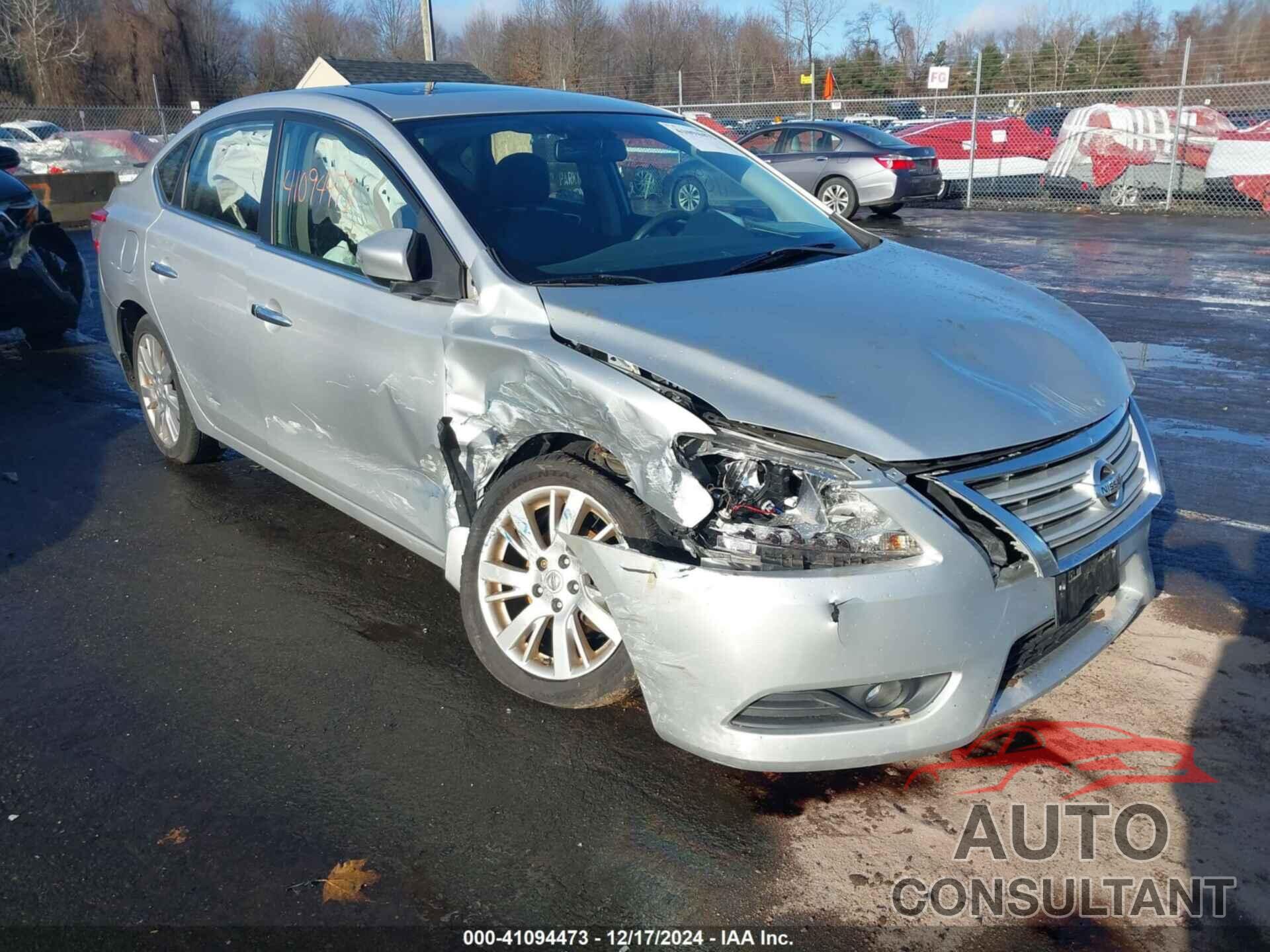 NISSAN SENTRA 2014 - 3N1AB7AP0EL609475