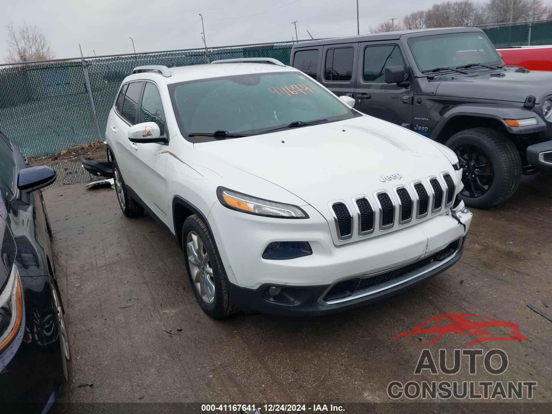 JEEP CHEROKEE 2016 - 1C4PJLDB1GW135911