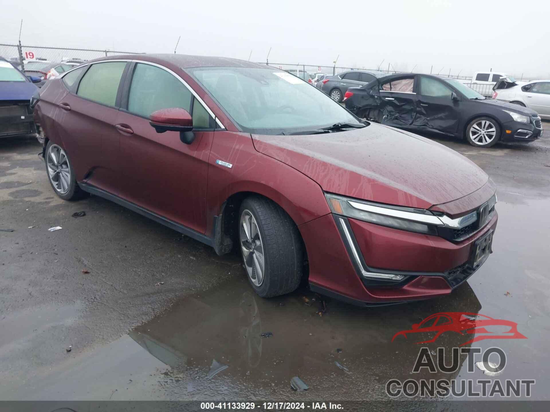 HONDA CLARITY 2018 - JHMZC5F19JC008317