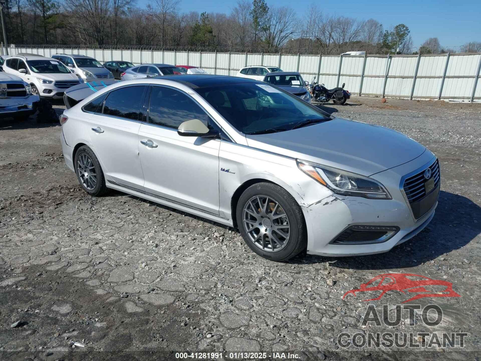 HYUNDAI SONATA HYBRID 2016 - KMHE34L10GA018216