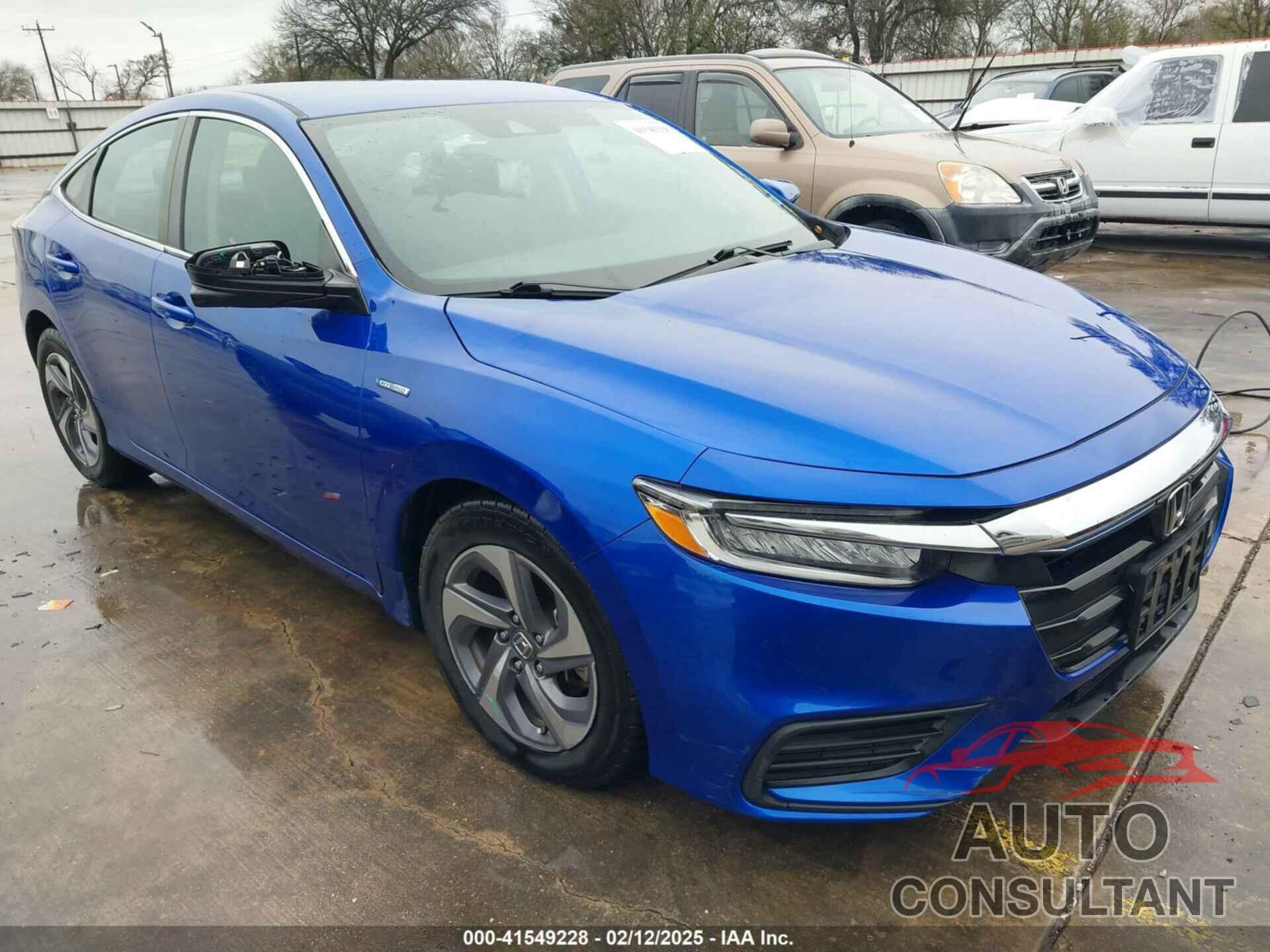HONDA INSIGHT 2020 - 19XZE4F55LE009856