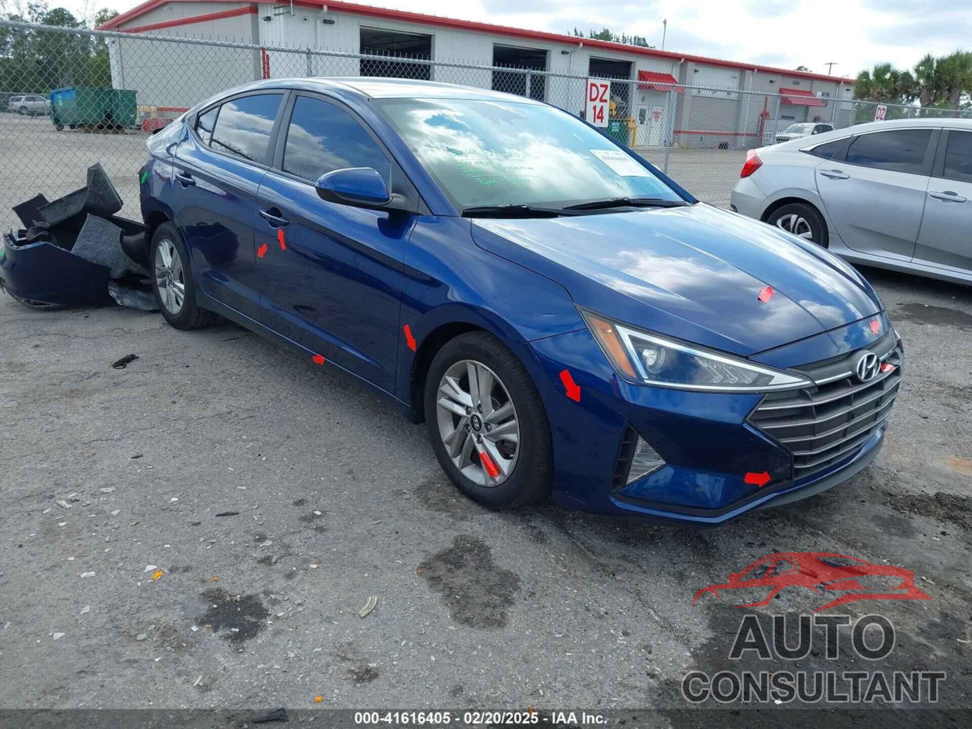 HYUNDAI ELANTRA 2020 - 5NPD84LF6LH580539