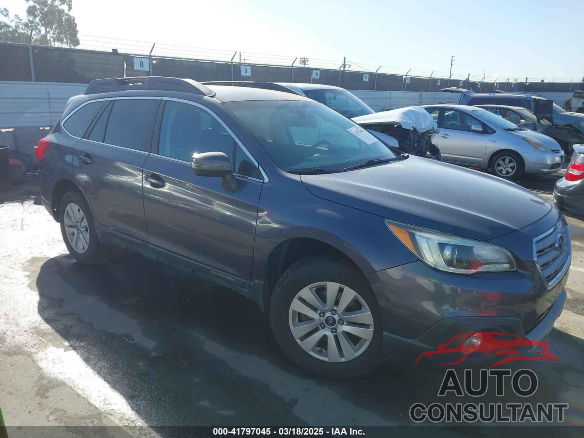 SUBARU OUTBACK 2017 - 4S4BSAFC6H3200543