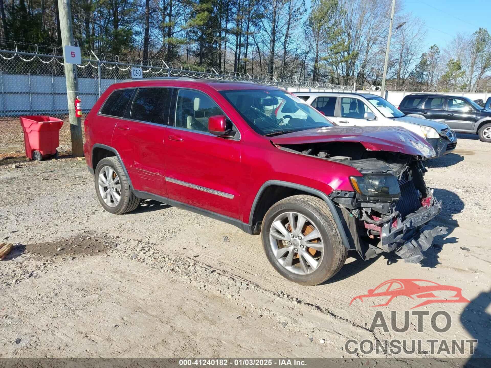 JEEP GRAND CHEROKEE 2013 - 1C4RJEAG3DC631987