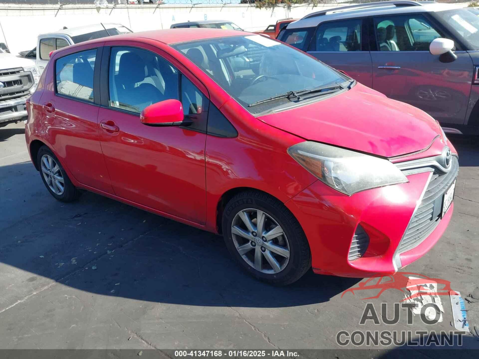 TOYOTA YARIS 2015 - VNKKTUD36FA022820
