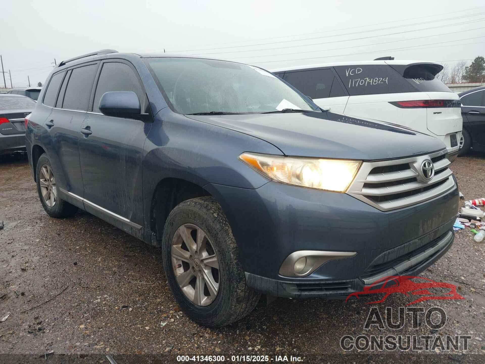 TOYOTA HIGHLANDER 2011 - 5TDZK3EH8BS028548