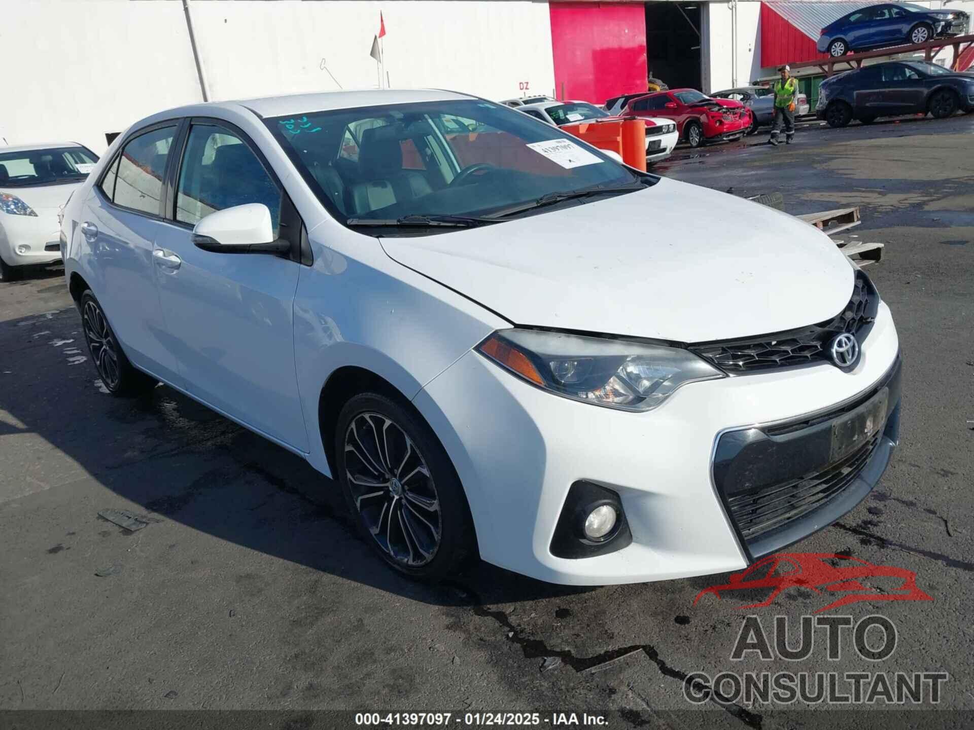 TOYOTA COROLLA 2015 - 2T1BURHE8FC306847