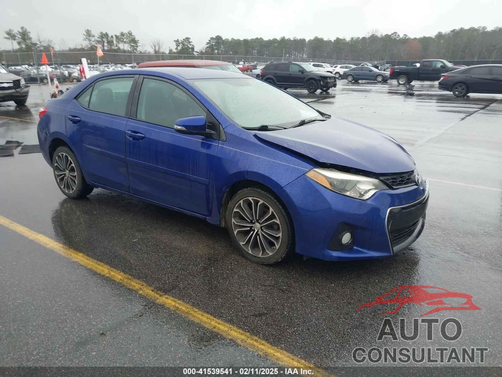 TOYOTA COROLLA 2015 - 2T1BURHE1FC412430
