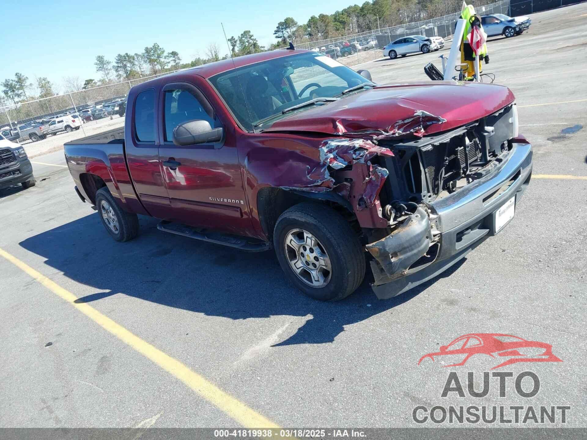 CHEVROLET SILVERADO 1500 2009 - 1GCEC290X9Z200002