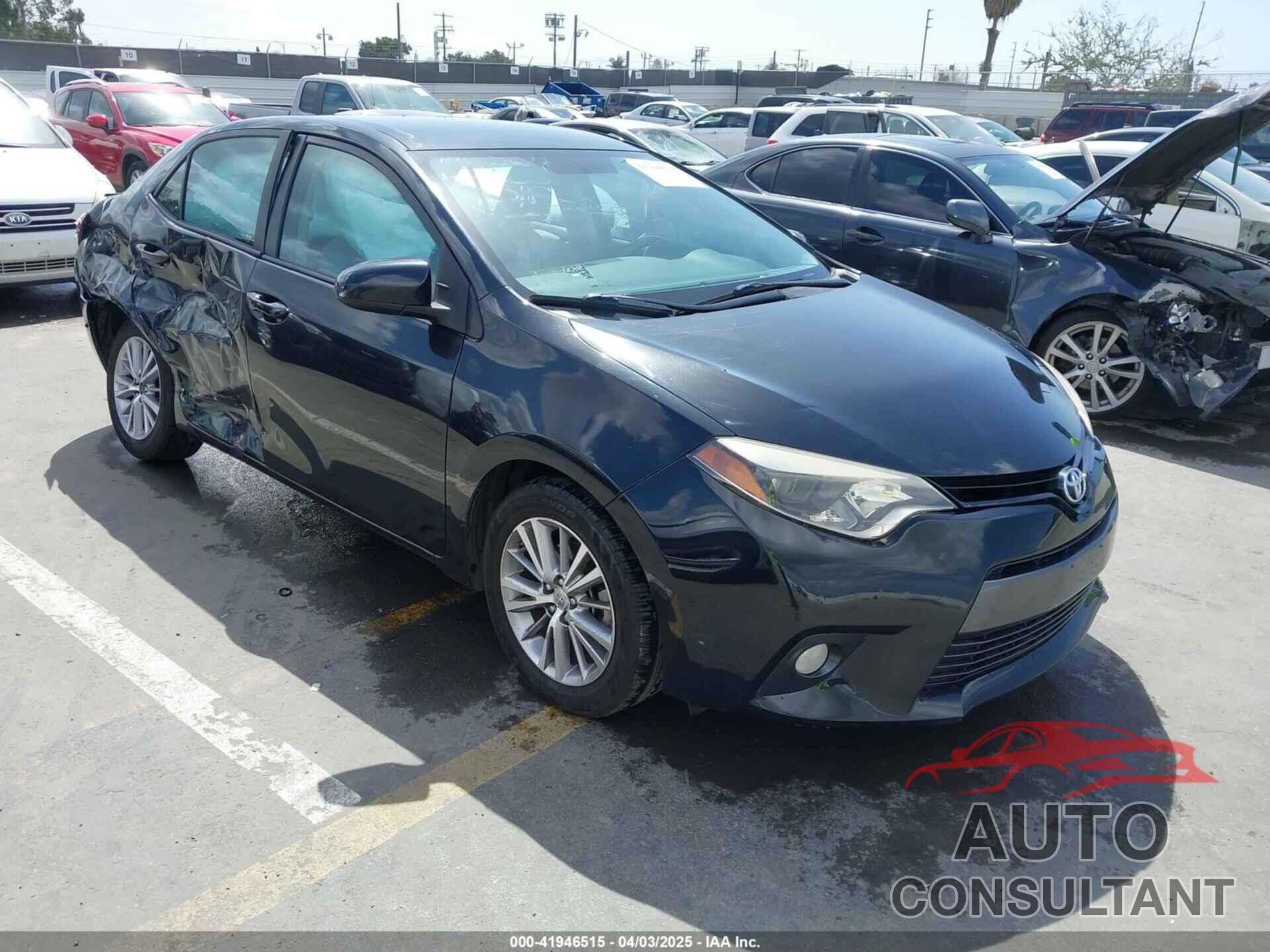 TOYOTA COROLLA 2015 - 5YFBURHE8FP308419