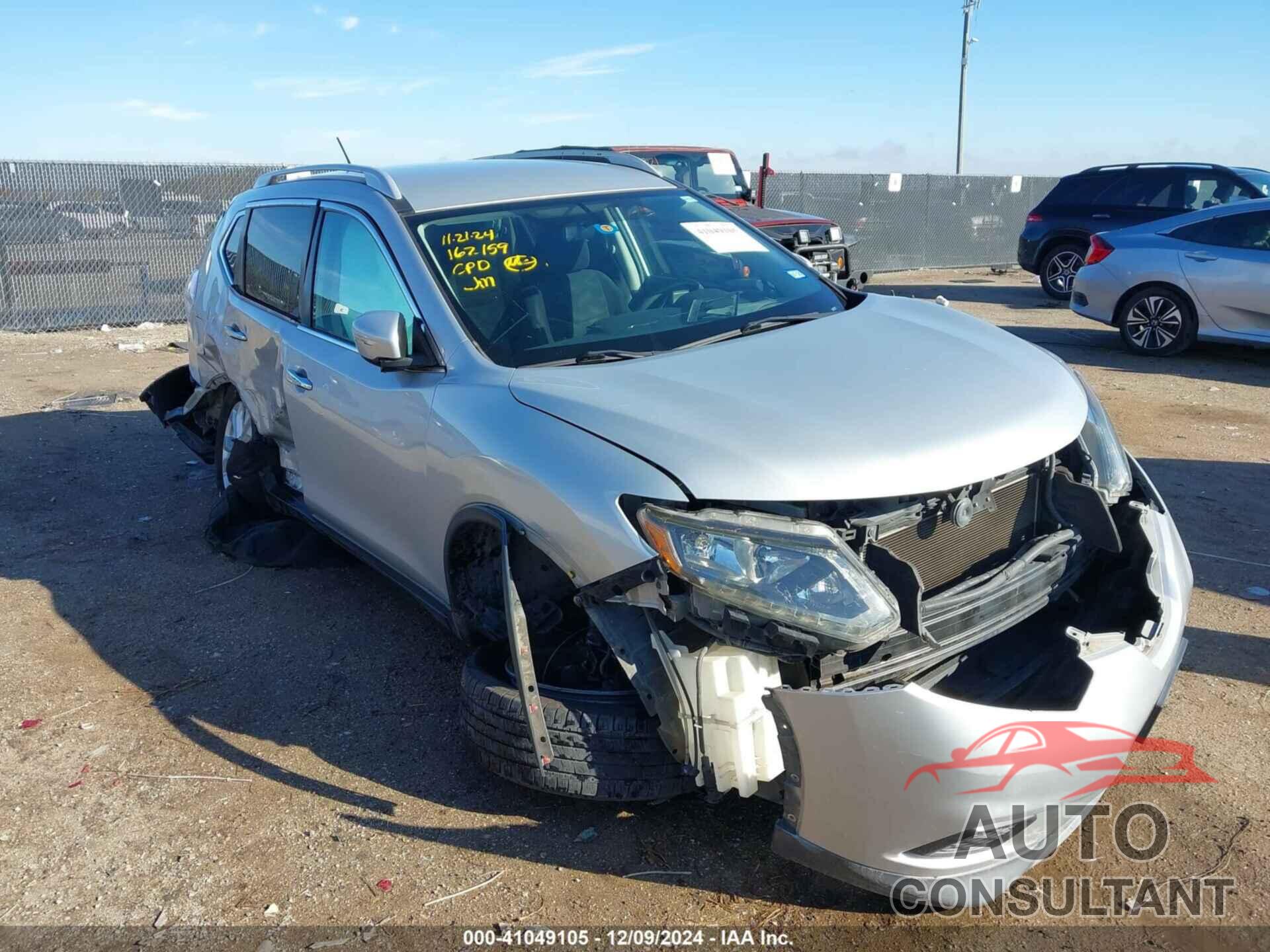 NISSAN ROGUE 2014 - 5N1AT2MT0EC826764