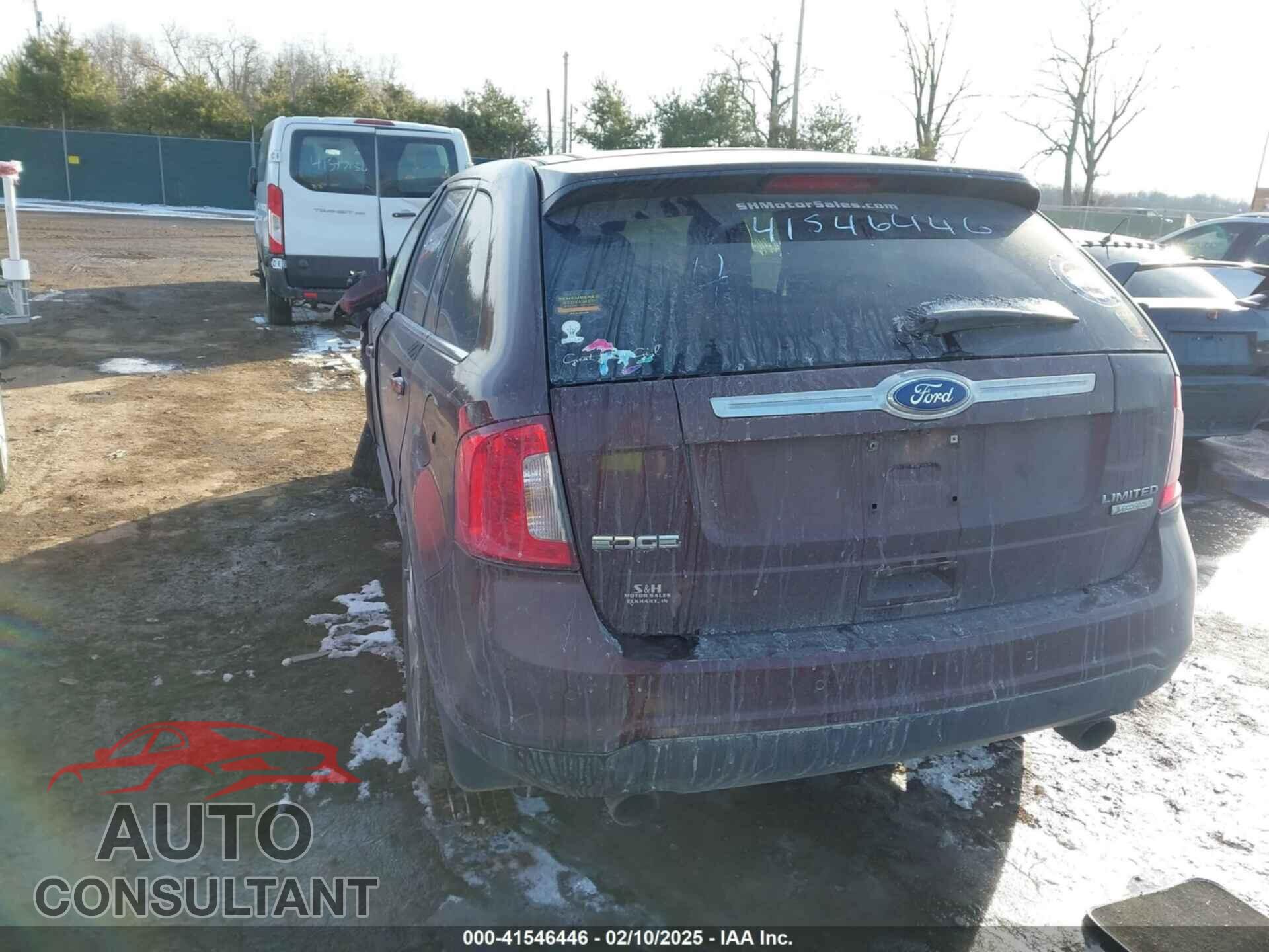 FORD EDGE 2012 - 2FMDK3K98CBA67789