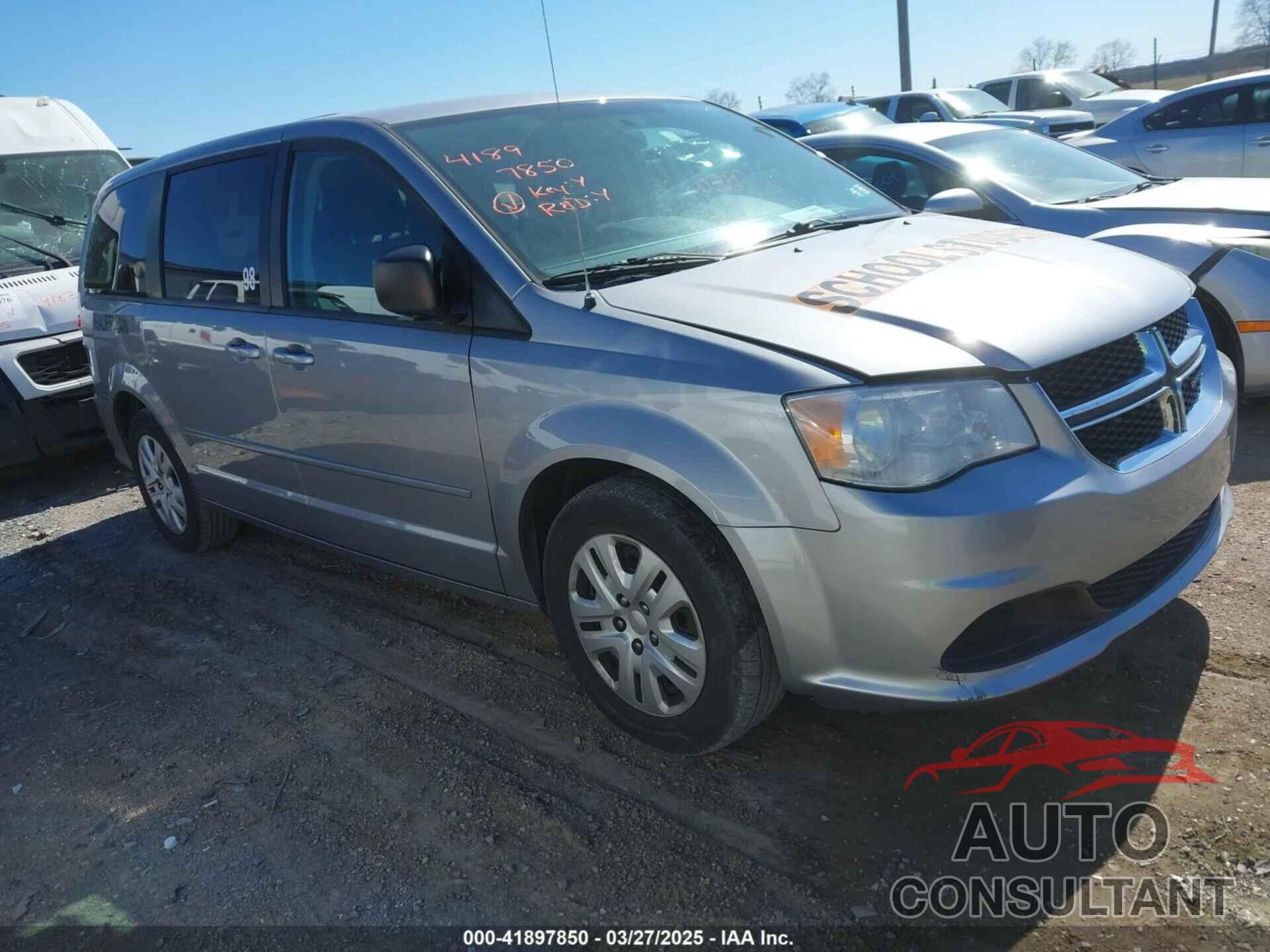 DODGE GRAND CARAVAN 2017 - 2C4RDGBG3HR637531