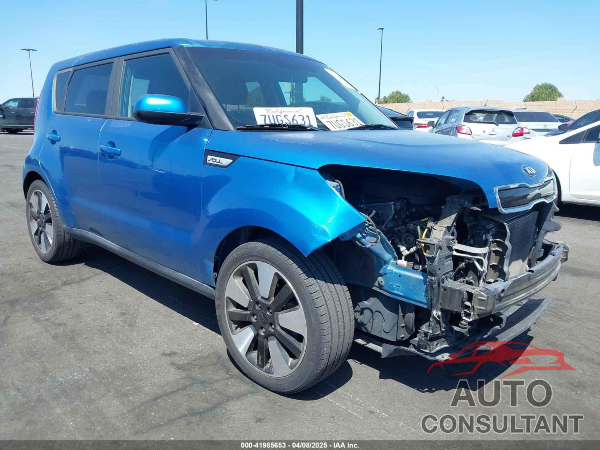 KIA SOUL 2016 - KNDJP3A53G7341812
