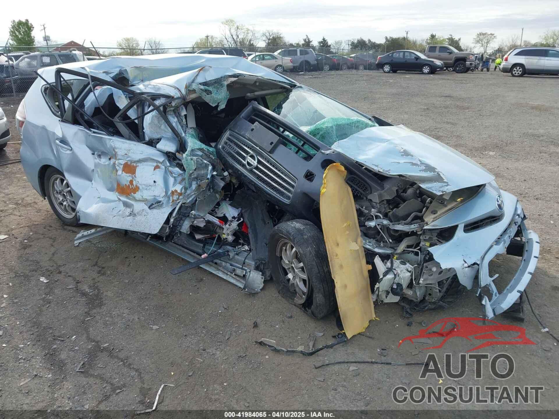 TOYOTA PRIUS V 2016 - JTDZN3EU0GJ053887