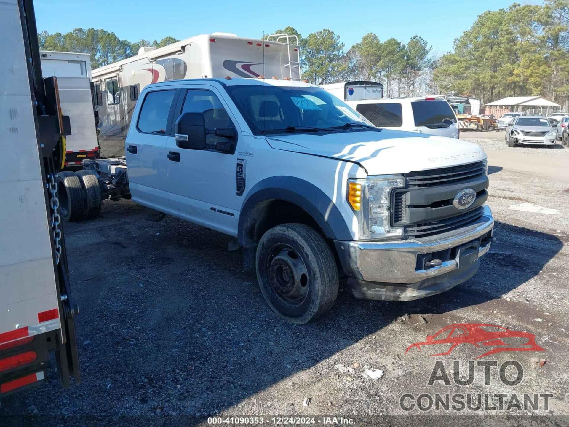 FORD F-450 CHASSIS 2017 - 1FD0W4HT2HEC11490