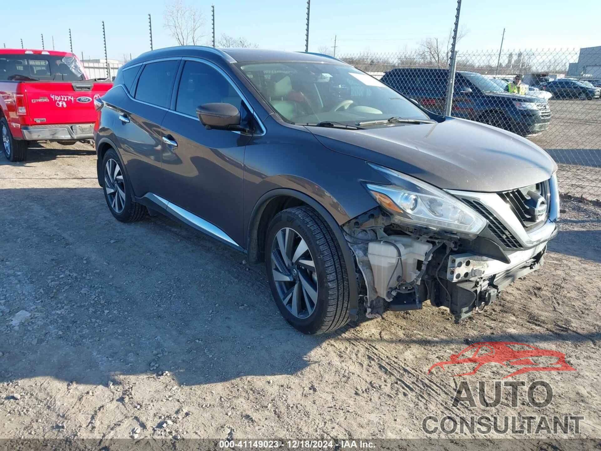 NISSAN MURANO 2016 - 5N1AZ2MG2GN166493