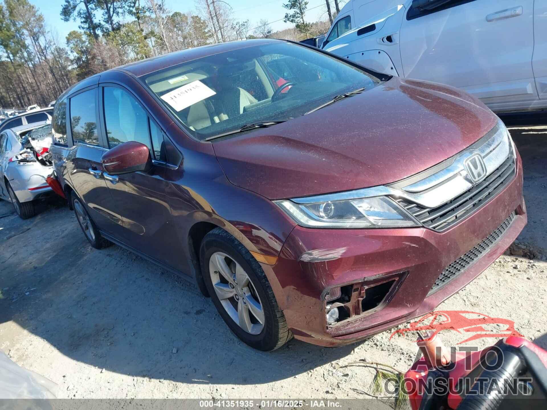 HONDA ODYSSEY 2019 - 5FNRL6H72KB125282