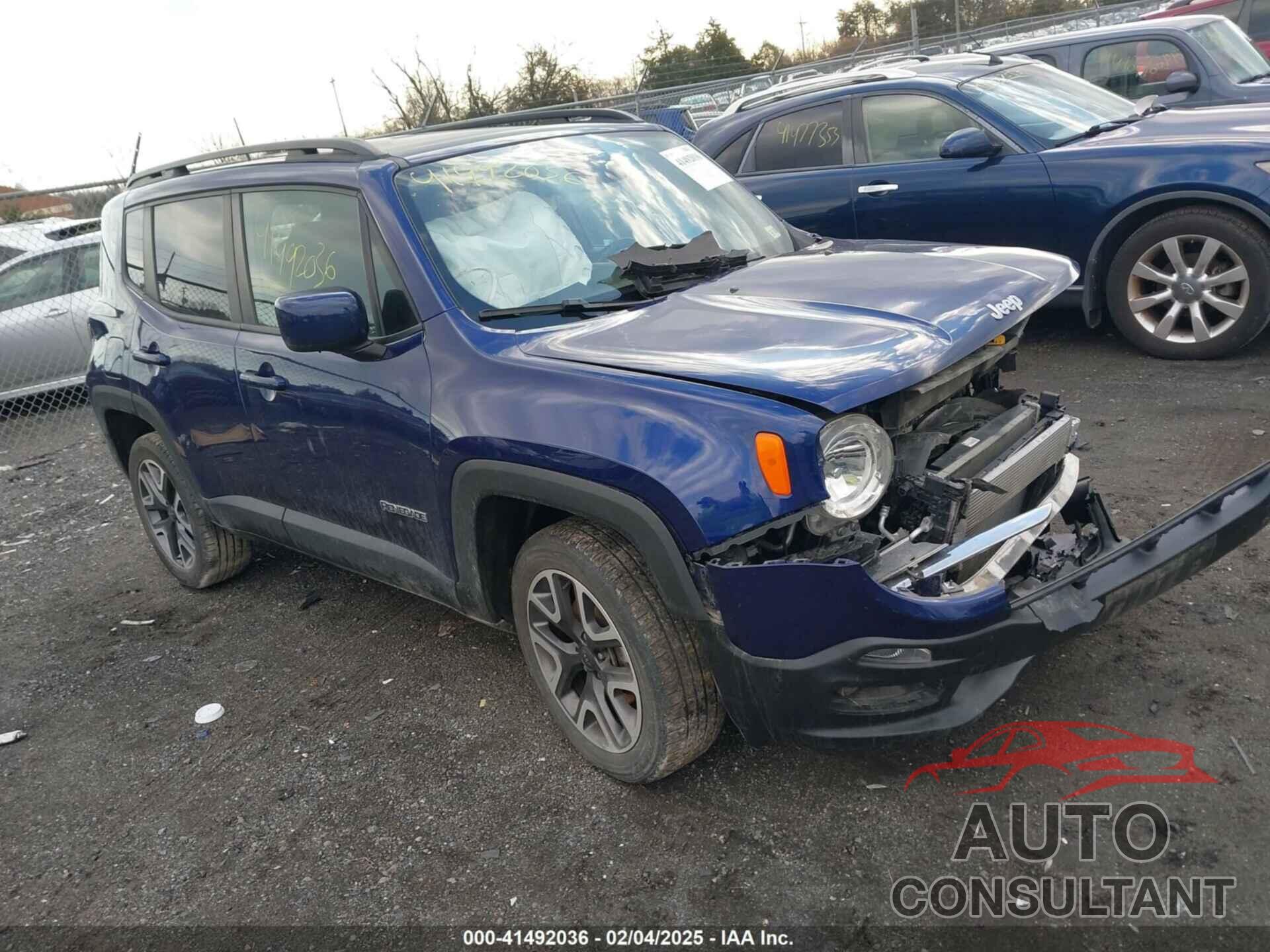 JEEP RENEGADE 2018 - ZACCJBBB9JPH97638