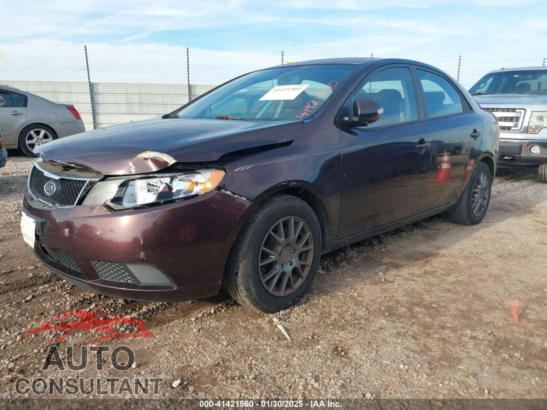KIA FORTE 2010 - KNAFU4A29A5848403