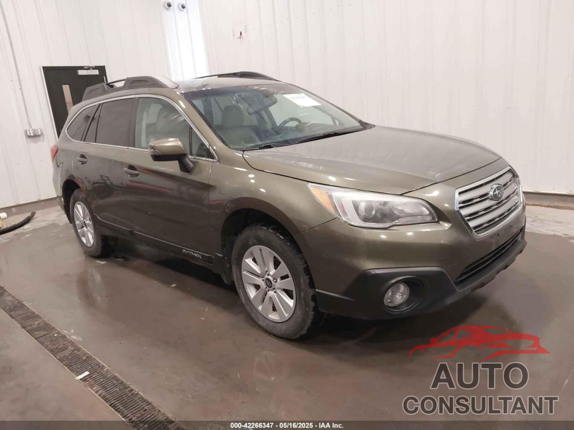 SUBARU OUTBACK 2016 - 4S4BSBFC7G3239744