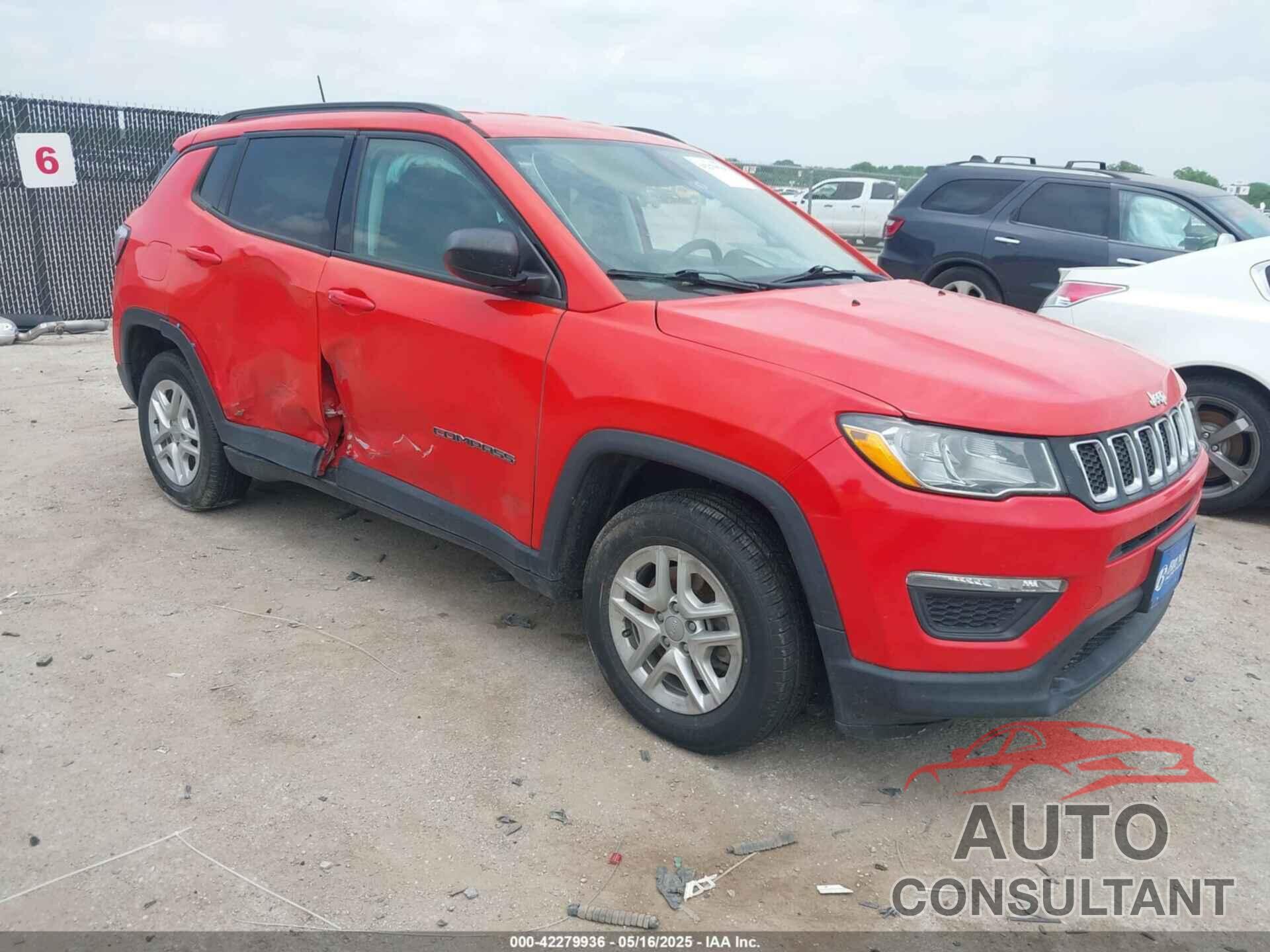 JEEP COMPASS 2018 - 3C4NJCAB0JT461627