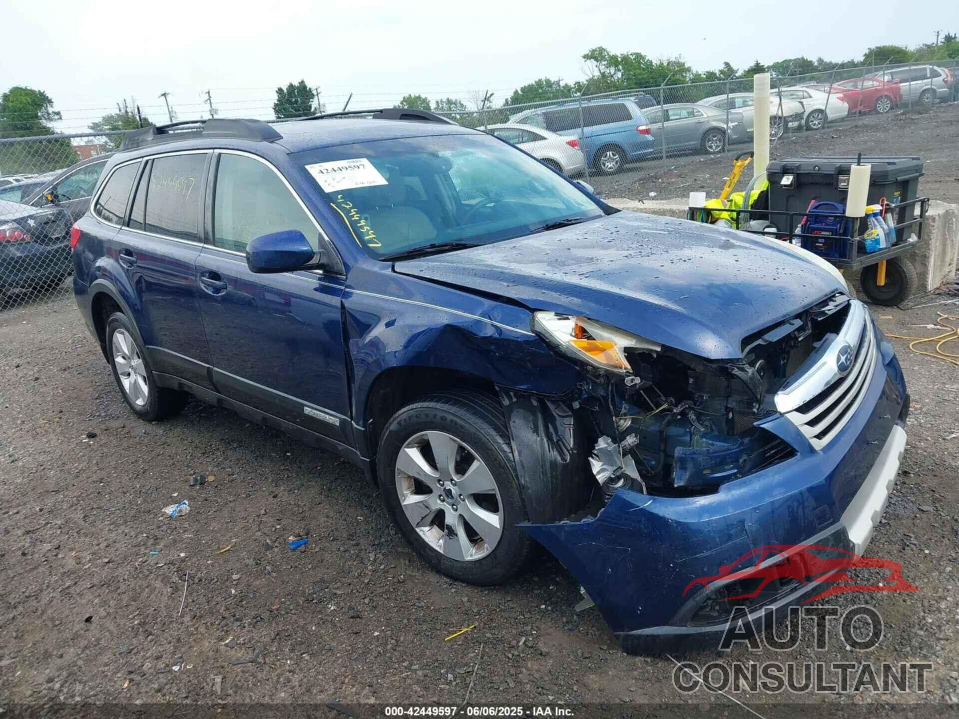 SUBARU OUTBACK 2011 - 4S4BRBKC1B3446656