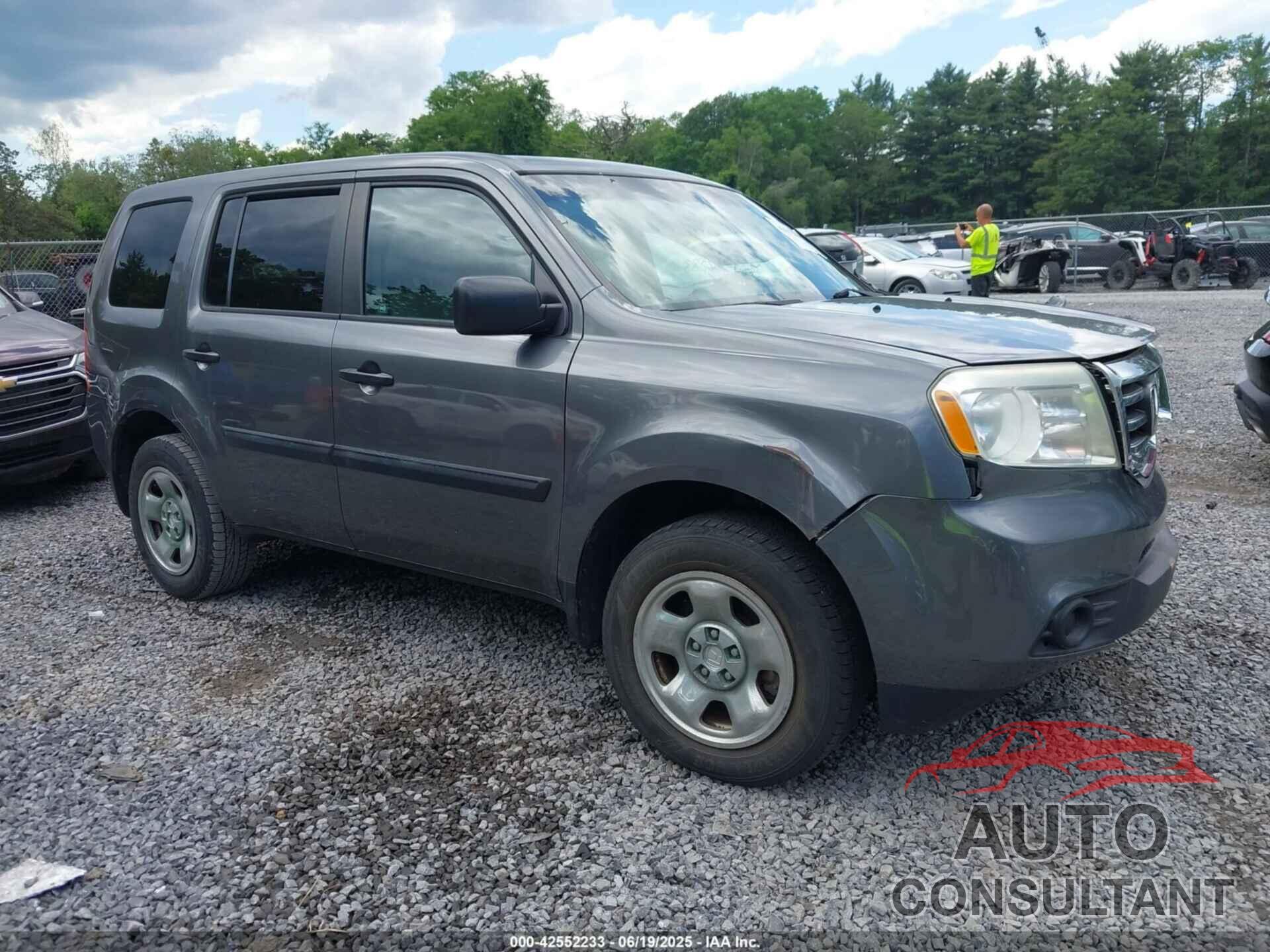 HONDA PILOT 2012 - 5FNYF4H24CB001642